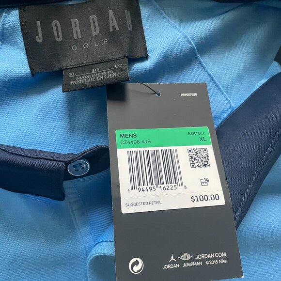Jordan Golf Men's Grove XXIII Golf Polo Shirt - Picture 3 of 14